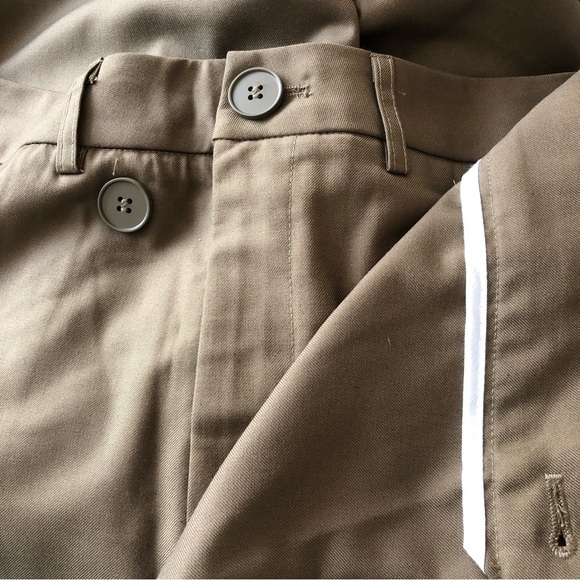 NWT asymmetrical layer button wide leg dress pants by Commense in size Small - Picture 9 of 10